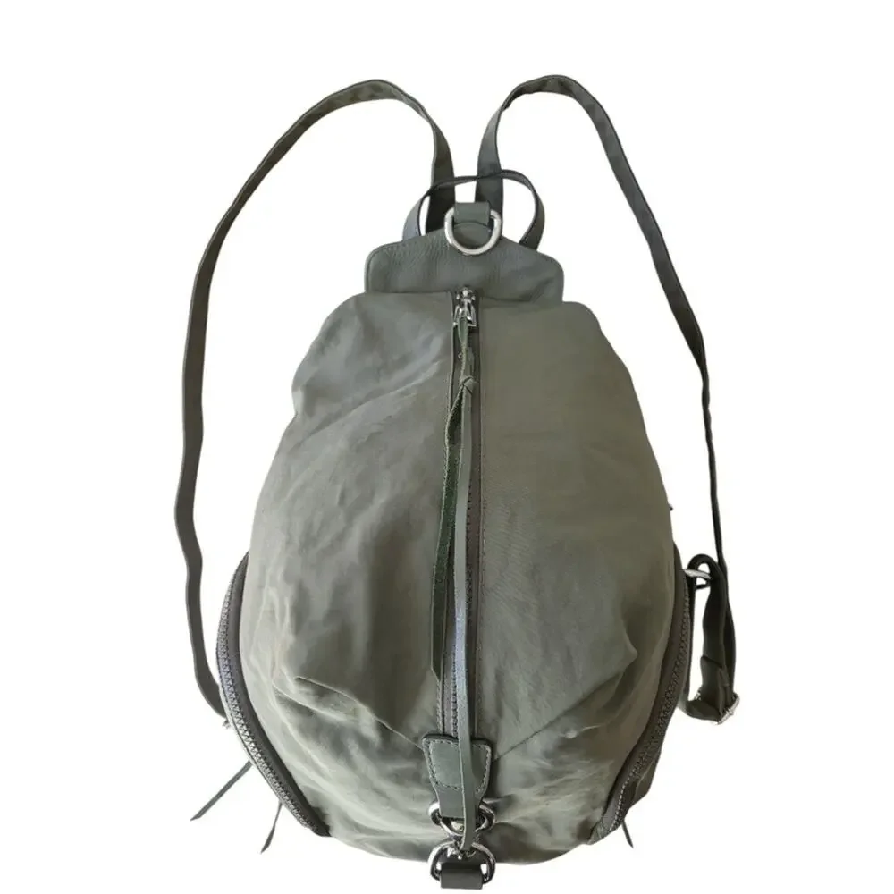 Rebecca Minkoff Julian nylon Olive Green Backpack
